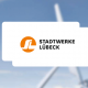 Windräder mit Logo Stadtwerke Lübeck